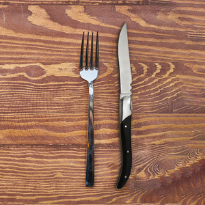 <span class=keywords><strong>Couteau</strong></span> à steak et dîner <span class=keywords><strong>Laguiole</strong></span> ultra-qualité 8 pouces pleine soie avec manche en bois <span class=keywords><strong>couteau</strong></span> de <span class=keywords><strong>cuisine</strong></span> aux fruits lame en acier - Product Image 6