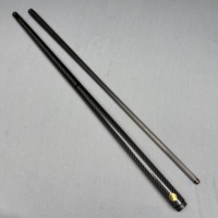Taco de salto de fibra de carbono completo más vendido 58 pulgadas Radial 13mm punta multicapa Taco de salto de carbono negro clásico para piscina