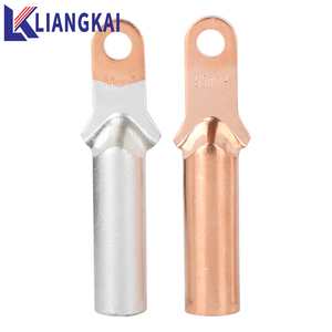 <span class=keywords><strong>Klauke</strong></span> même qualité 600v à 35kv borne de Compression baril Standard à un trou connecteurs bout à bout en cuivre <span class=keywords><strong>sertissage</strong></span> chine Zhejiang - Product Image 1