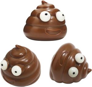 Cute <b>Squeeze</b> Pooy Stress Relief Sensory Funny Poop Shape Unisex Stress <b>Ball</b> PU Material for Party Favors - Product Image 1
