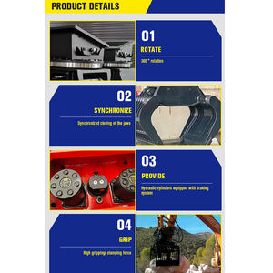 HOMIE распродажа, 12-15-тонный экскаватор, захват для сортировки и сноса металлолома, распродажа - Product Image 5