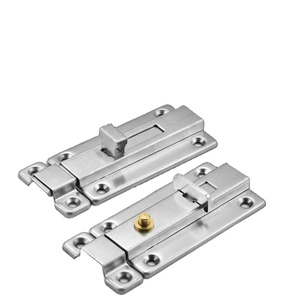 Loquet à ressort automatique pour portes de salle de bain, cuisine, appartement, hôpital, en acier inoxydable, magnétique, antivol, pour portes en bois, hôtels - Product Image 1