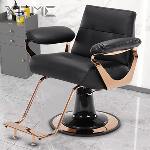 Cửa hàng cắt tóc Salon đồ nội thất cạo râu xoay cắt tóc ghế cho tóc Salon cắt cửa hàng điều chỉnh chiều cao thiết bị ngồi có thể ngả - Product Image 1