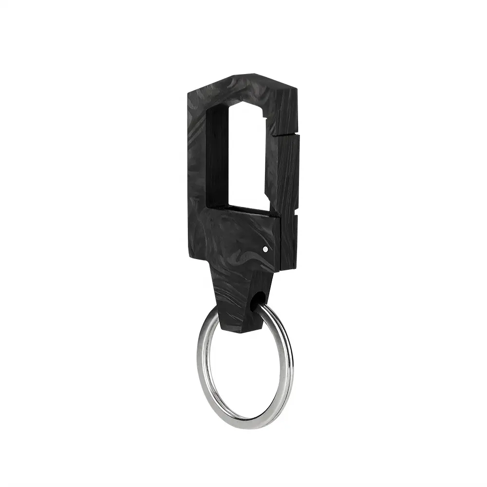 Mới nhất Sản Phẩm Giả Mạo Carbon Sợi Móc Chìa Khóa Kim Loại Keychain Carbon Sợi Móc Chìa Khóa cho Quà Tặng Doanh Nghiệp