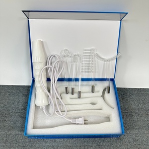 ชุดเครื่องนวดหน้าความถี่สูง 5 หัว สำหรับผลิตภัณฑ์ความงาม ใช้ในบ้าน พกพาสะดวก อุปกรณ์เสริมความงามผิว - Product Image 2