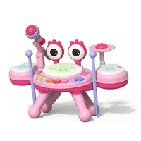 ITTL bébé début créatif Puzzle éducation précoce musique clavier Microphone multifonctionnel jouet électronique Jazz tambour