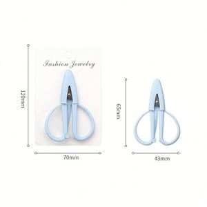 Ciseaux à fil portables Super Snips, mini-ciseaux en acier inoxydable tranchants avec housse en silicone de sécurité pour travaux d'aiguille, tricot et bricolage - Product Image 2