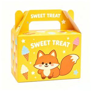 Custom Printed Kids <strong>Birthday</strong> Party Snacks Box Wholesale Paper Gift Treat Goodie Boxes For Children - Product Image 3