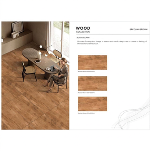 Azulejos de Porcelana Mate Estilo Madera Natural Color Gris Coster, 24x48 Pulgadas, para Pisos Interiores Contemporáneos - Product Image 1