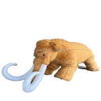 Costume de mascotte gonflable géant commercial, magnifique costume de mascotte d'éléphant brun gonflable