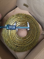High Quality Galvanized Wire Collated Coil Screw Nails Jumbo Coil Nails 2.8x80MM