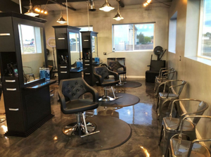 Estación de Barbería Funcional Negra para Salón de Belleza, Muebles de Barbería, Estaciones de Salón, Espejo de Peluquería, Equipo - Product Image 5