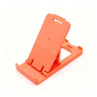 Support de téléphone de bureau pliable et réglable en ABS imperméable pour toutes les tablettes et téléphones mobiles, design mini portable, option de logo personnalisé