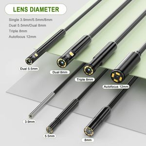 Caméra endoscopique EasyGear T31 Objectif 8mm Écran 1080P 4.3 'Caméra d'<span class=keywords><strong>inspection</strong></span> de tuyau d'endoscope industriel Caméra serpent IP67 - Product Image 3
