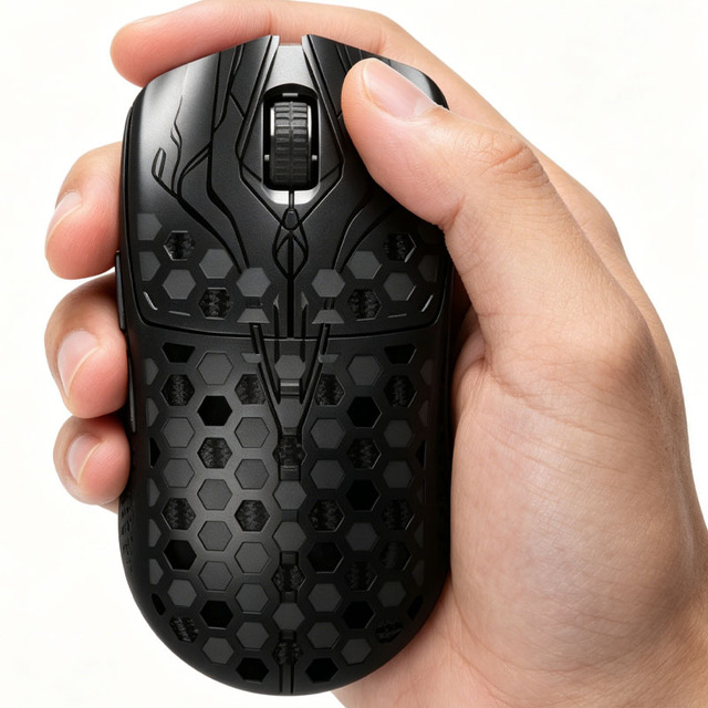 Ultra Lightweight Wireless Mouse carbon fiber Ergonomic Gaming Office Mice For PCLaptop Gamers Office Users EU CE RoHS Certified