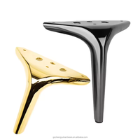 CY-134 Chengyu lumière luxe haute qualité métal canapé jambes salle de bain meuble TV pieds côté armoire Table basse Support