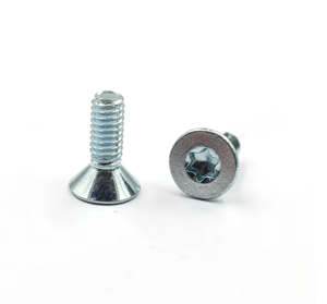 Viti a Testa Svasata Piatta in Acciaio Inox 304 316 Zincato GB2673 ISO14581, Viti Torx CKS - Product Image 1