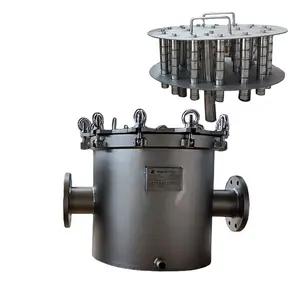 Filtre fluidique magnétique à double enveloppe de 2 pouces pour la filtration du sirop.