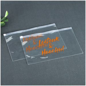 Bolsas Personalizadas con Cierre Hermético y Logotipo Impreso, Bolsa Impermeable con Cierre Zip para Joyería y Maquillaje, Bolsa de Plástico Reutilizable, Fabricada en Fábrica - Product Image 3