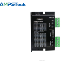 AMPSTech 2.2A Digital Stepper Driver DM422 DC 24-40V Cocok dengan Motor Stepper NEMA17