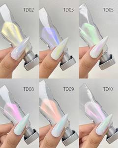 Polvo de pigmento cromado Aurora Magic, líquido cromado para <span class=keywords><strong>uñas</strong></span>, <span class=keywords><strong>efecto</strong></span> espejo, Etiqueta Privada - Product Image 4