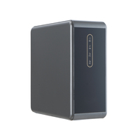 Purificador de Agua Eléctrico Bajo Fregadero para el Hogar, Sistema de Ósmosis Inversa (RO) de 400-800 Galones, Ionizador Alcalino, Máquina de Filtración de 5 Etapas para Hotel y Coche