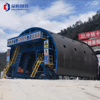 Chariot de construction d'arches à double ligne autopropulsé à structure à disques entièrement hydraulique haute efficacité pour tunnels circulaires