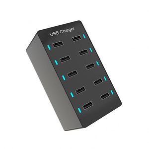 50w 10 Ports 5v 2.4a Out Restaurant Hotel Usb Charger Station for Led Table Lamp Night <b>Light</b> - Product Image 1