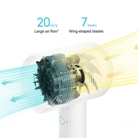 Sèche-cheveux ionique négatif Mijia H300 220V, séchage rapide, diffuseur pour Xiaomi Youpin
