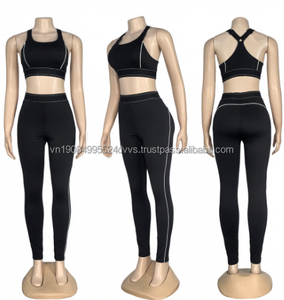 Ensemble de survêtement deux pièces personnalisé avec logo 2026 – Tendances vestimentaires, pantalons de sport, ensembles de survêtements, vêtements de yoga pour femmes, ensembles de leggings - Product Image 5