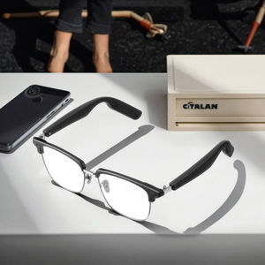 Occhiali Intelligenti AI Personalizzati con Montatura in Metallo, Impermeabili IP67, Ricarica Magnetica - Traduttore Portatile in Tempo Reale per Uso Internazionale VR/<span class=keywords><strong>AR</strong></span> - Product Image 4