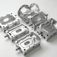 Pièces de joint de robot en aluminium 6061-T6 découpées par électroérosion (EDM) OEM, tolérance 0,005 mm