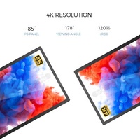 Écran d'affichage vidéo publicitaire tactile sur pied Totem complet de 85 pouces, kiosque LCD autonome, signalisation numérique