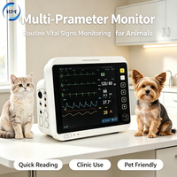 Moniteur de signes vitaux pour animaux à signal stable, moniteur patient vétérinaire pour le contrôle de la santé des animaux de compagnie en cliniques vétérinaires