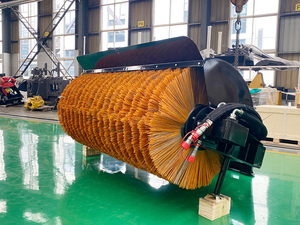 Monde hot-bán Mini <span class=keywords><strong>Skid</strong></span> chỉ đạo Bộ nạp quét góc chổi đường tuyết loại bỏ - Product Image 2