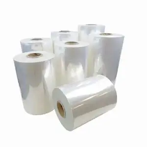 Tape Shrink Wrap Roll Micron Plastic Wrap Film For Mineral Water Packing