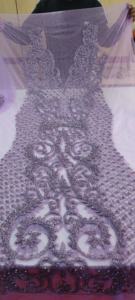 High Quality Handmade Front Back Panels From India Hand Embroidered Zircon <b>Beads</b> Lace <b>Garments</b> Decoration Direct Export Supplier - Product Image 3