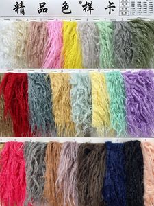 Pelliccia Sintetica di Lama a Pelo Lungo e Riccio, Venduta a Metro, Prodotta in Cina - Product Image 5