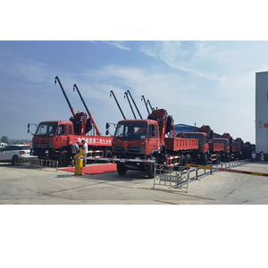 Nouveau <span class=keywords><strong>Camion</strong></span>-grue Dongfeng 6X4 d'<span class=keywords><strong>occasion</strong></span> 12, <span class=keywords><strong>14</strong></span>, 16 tonnes avec grue à flèche télescopique en stock - Product Image 3
