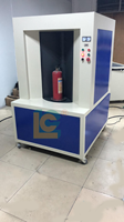 Nouvelle machine de séchage UV semi-automatique pour la sérigraphie sur fûts d'extincteurs, avec une puissance de 6 kW et une garantie d'un an