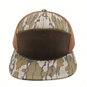หมวกแก๊ป Richardson 168 ทรง Flat Bill ตาข่ายแบบ Trucker ลายพราง คุณภาพสูง ขายส่ง 7 แผง ปรับขนาดได้ - Product Image 1