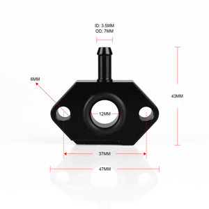 Adaptateur de manomètre de suralimentation CRASTP pour tuyauterie de moteur EA111 VW Audi 1.2 1.4T - Product Image 2