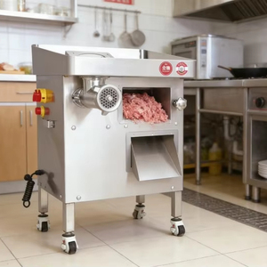 <span class=keywords><strong>Picadora</strong></span> y Rebanadora <span class=keywords><strong>de</strong></span> <span class=keywords><strong>Carne</strong></span> Eléctrica Comercial 2 en 1, Máquina Multifuncional para Procesar Alimentos para Restaurantes y Carnicerías - Product Image 1