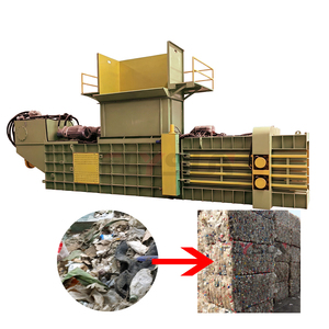 Old Tyre Baling Machine Used Clothing Compactor Waste Paper Compressing Baler Dry Waste Baler Machine - Product Image 1