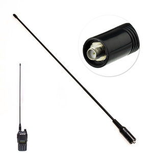 Antenne <span class=keywords><strong>radio</strong></span> bidirectionnelle Nagoya NA771 144/430 MHz double bande VHF UHF SMA femelle mâle BNC pour talkie-walkie Baofeng UV5R UV-82 - Product Image 2