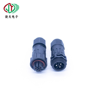 Conector de Aviación Macho-Hembra M19 M20 de 2, 3, 4, 5 y 6 Pines, Roscado, Impermeable IP67, Contacto de Cobre, 40A, para Cable de Alimentación