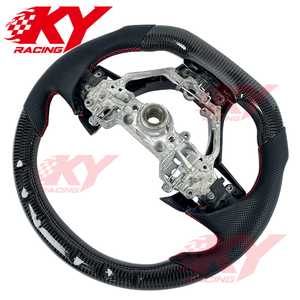 Volant en fibre de carbone et cuir véritable avec LED pour Lexus GS350 GS300 IS300 IS350 Sport IS NX ES RX NX CT LC500 - Product Image 3