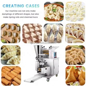 Mini máquinas automáticas para hacer productos de grano de fácil operación Somosa Momo Spring Roll Dumpling que forma la máquina - Product Image 6