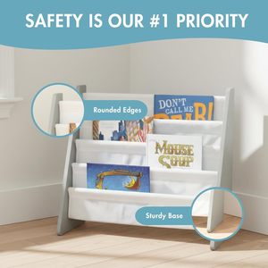 Estantería para Niños Montessori - Estantería de 4 Niveles - Estantería para Sala de Estar y Dormitorio - Product Image 5
