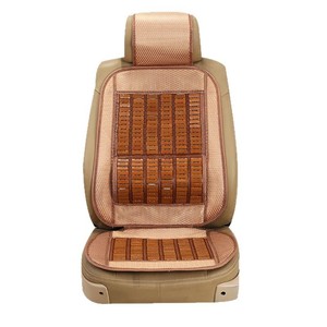 Coussin de siège auto en bambou universel, rafraîchissant pour l'été, avec support lombaire pour véhicules - Product Image 2